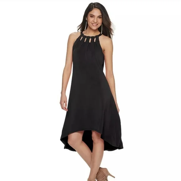 Jennifer Lopez | Dresses | Jennifer Lopez Cleo Neck Black Dress | Poshmark Jennifer Lopez | Dresses | Jennifer Lopez Cleo Neck Black Dress | Poshmark